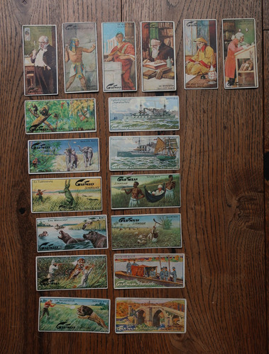 Orig 18x sammelbilder - ca.,