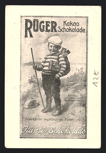Sammelbild rüger kakao - sammelbild,