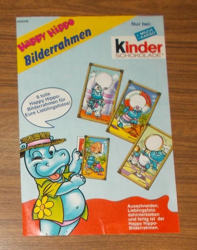 Seltene werbung ferrero - seltene,
