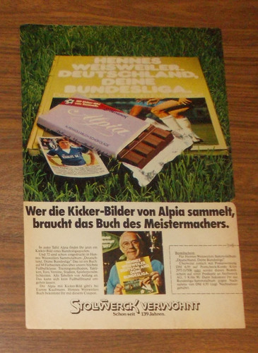 Seltene werbung alpia - seltene,