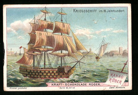 Sammelbild schokolade rüger - sammelbild,