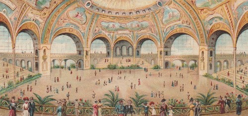 646 sammelbild alt - sammelbild, festsaal