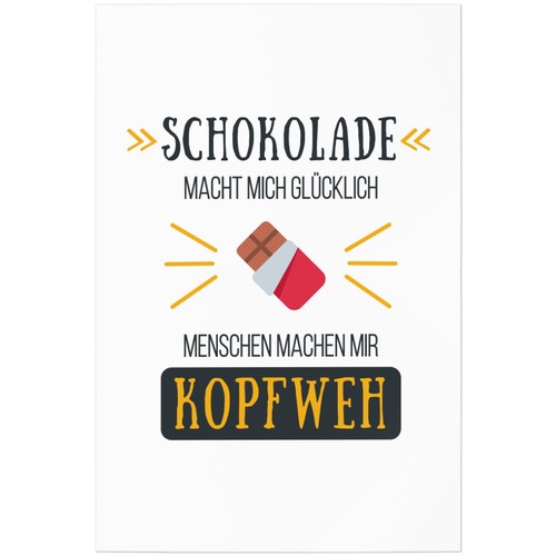 Schokolade macht mich