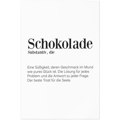 Definition schokolade - definition:,